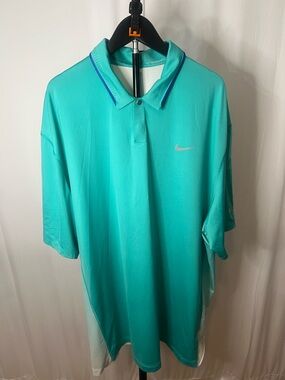Tiger Woods Collection Men’s Teal Polo